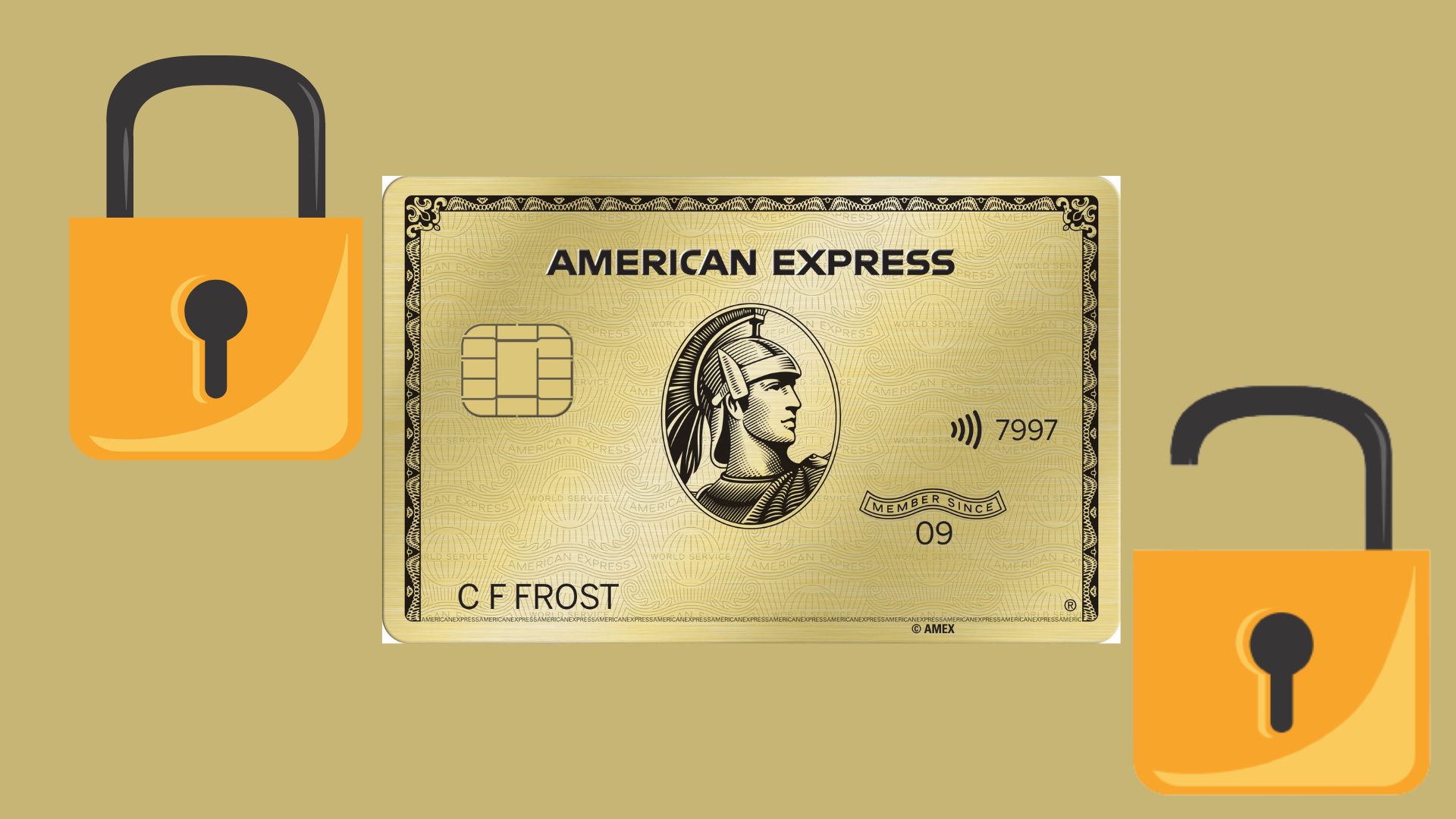 Cómo bloquear y desbloquear la tarjeta de crédito Gold Elite Amex