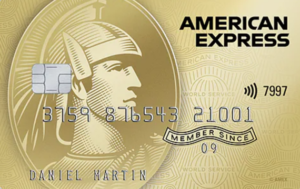 The gold card American Express