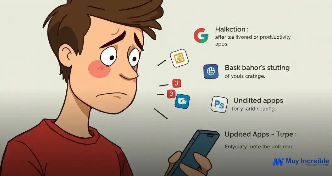 Errores comunes al usar apps Errores comunes al usar apps