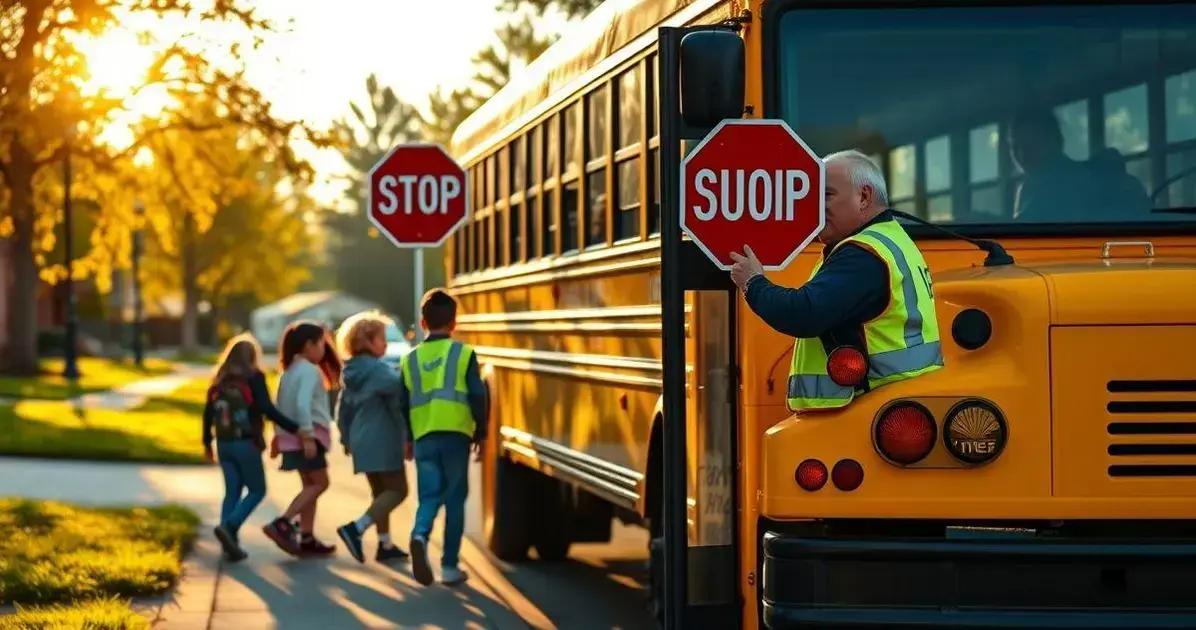 Using Caution Near School Buses